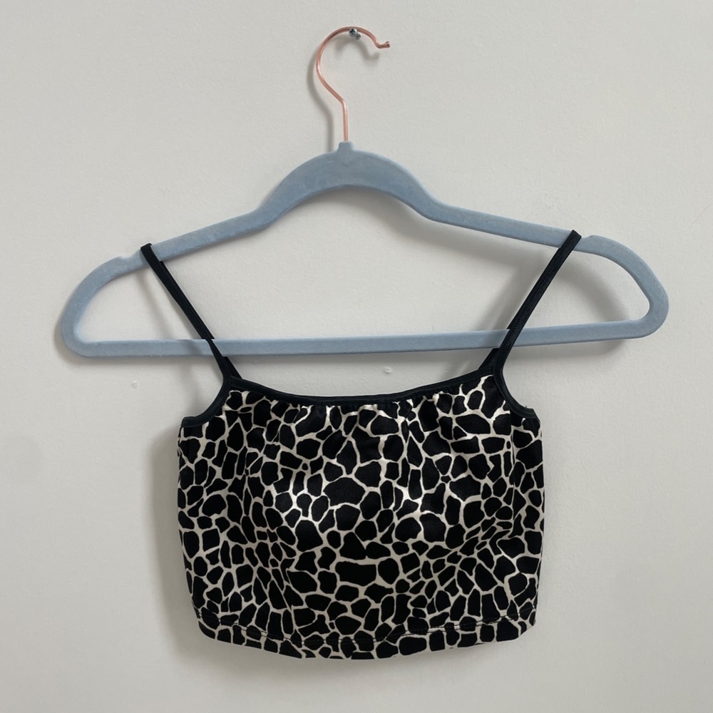American Apparel Disco Top - Giraffe Print